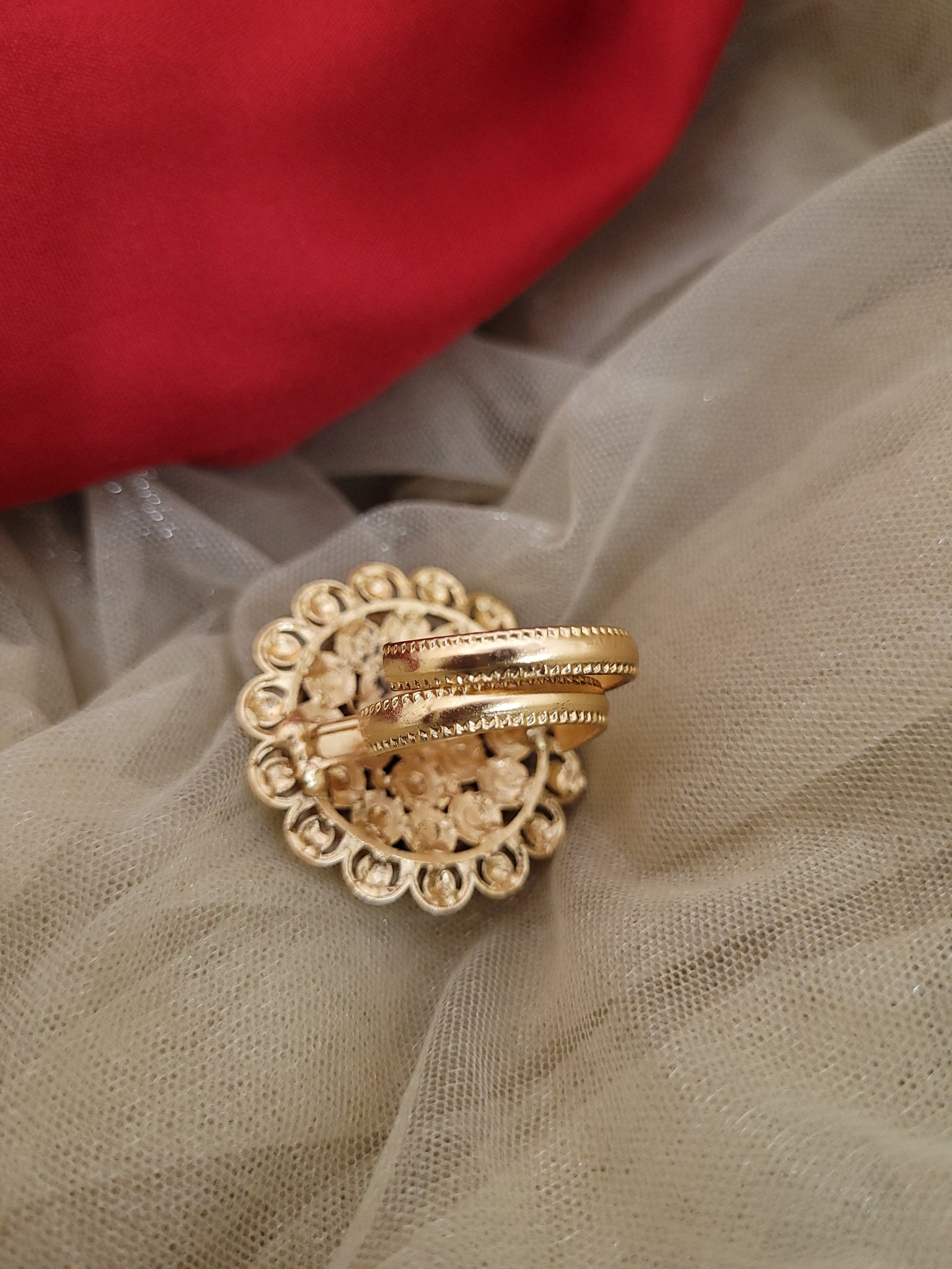 Golden Traditional Ring