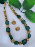 Green Golden Mala