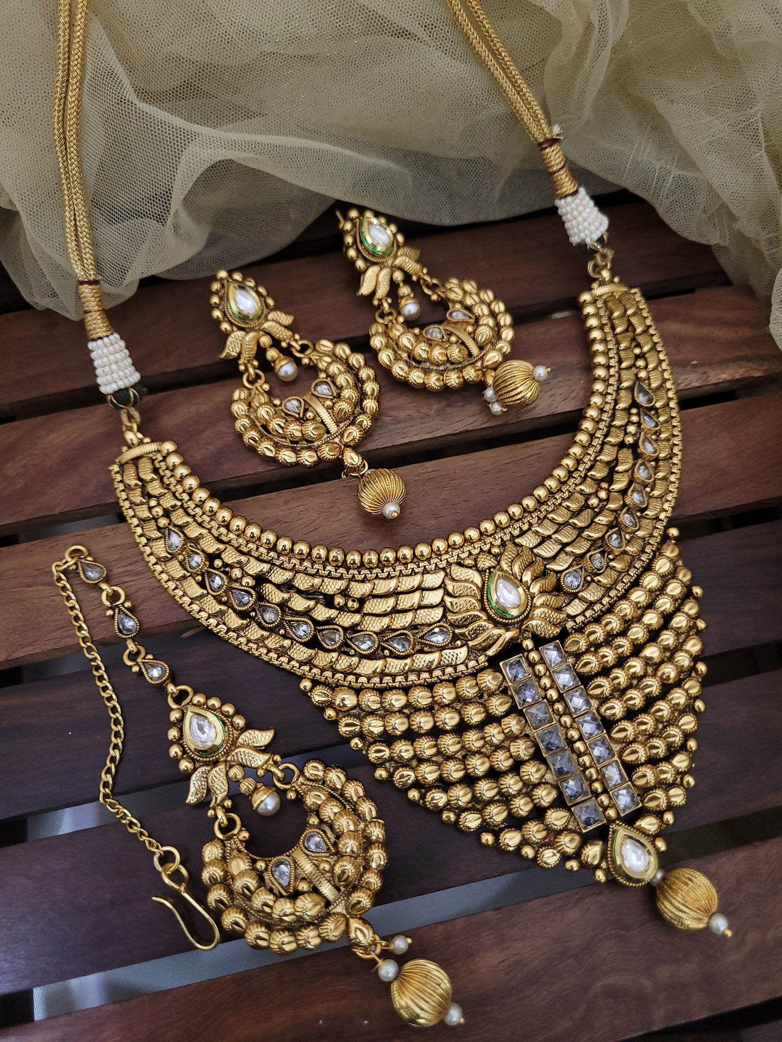 Ruby Golden Necklace