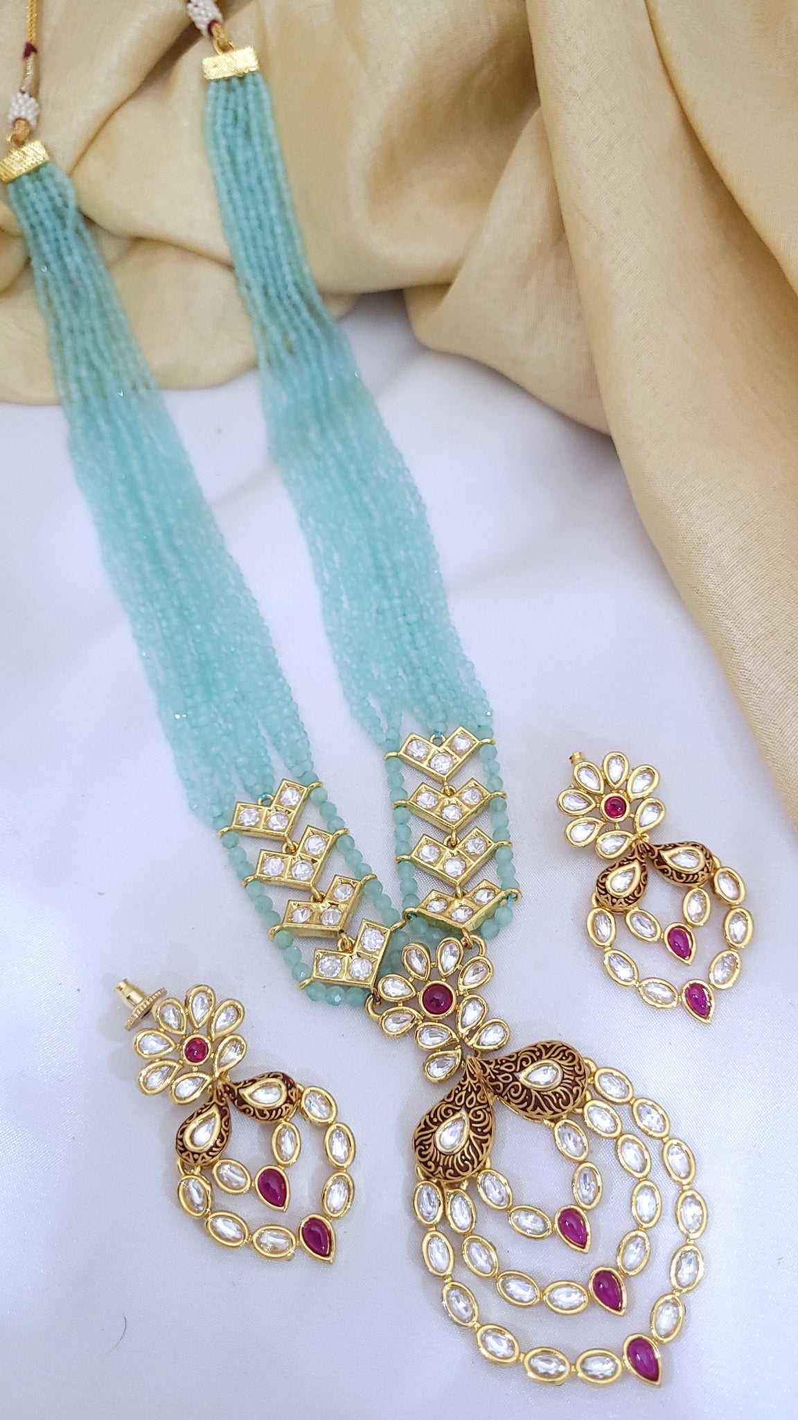 Kundan Long Set