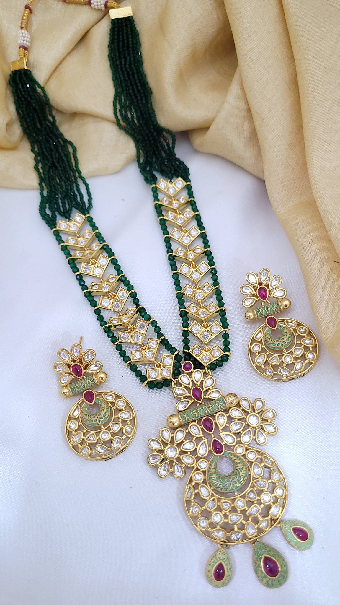 Kundan Long Set