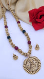 Golden Ruby Green Mala