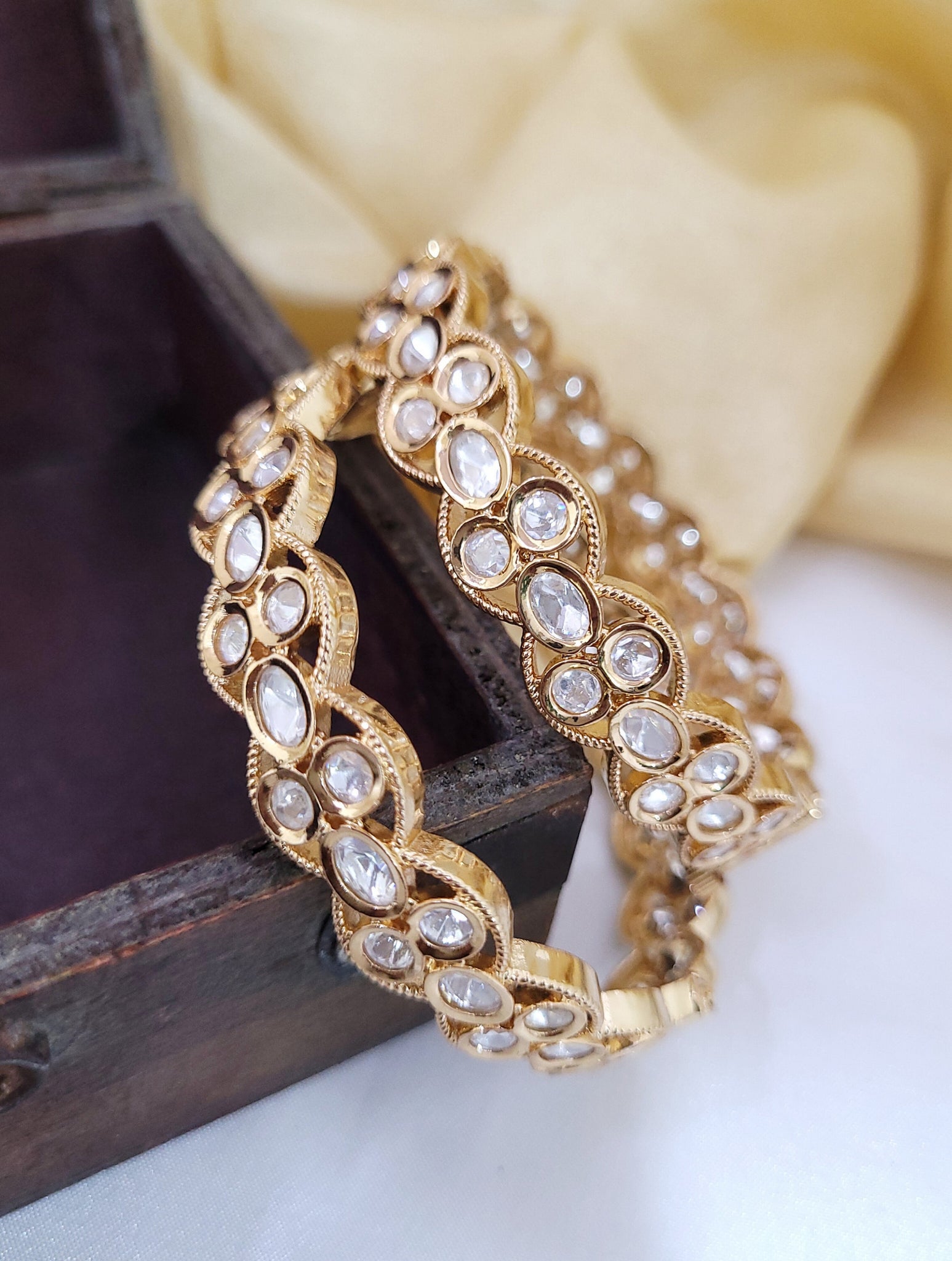 Kundan Bangle