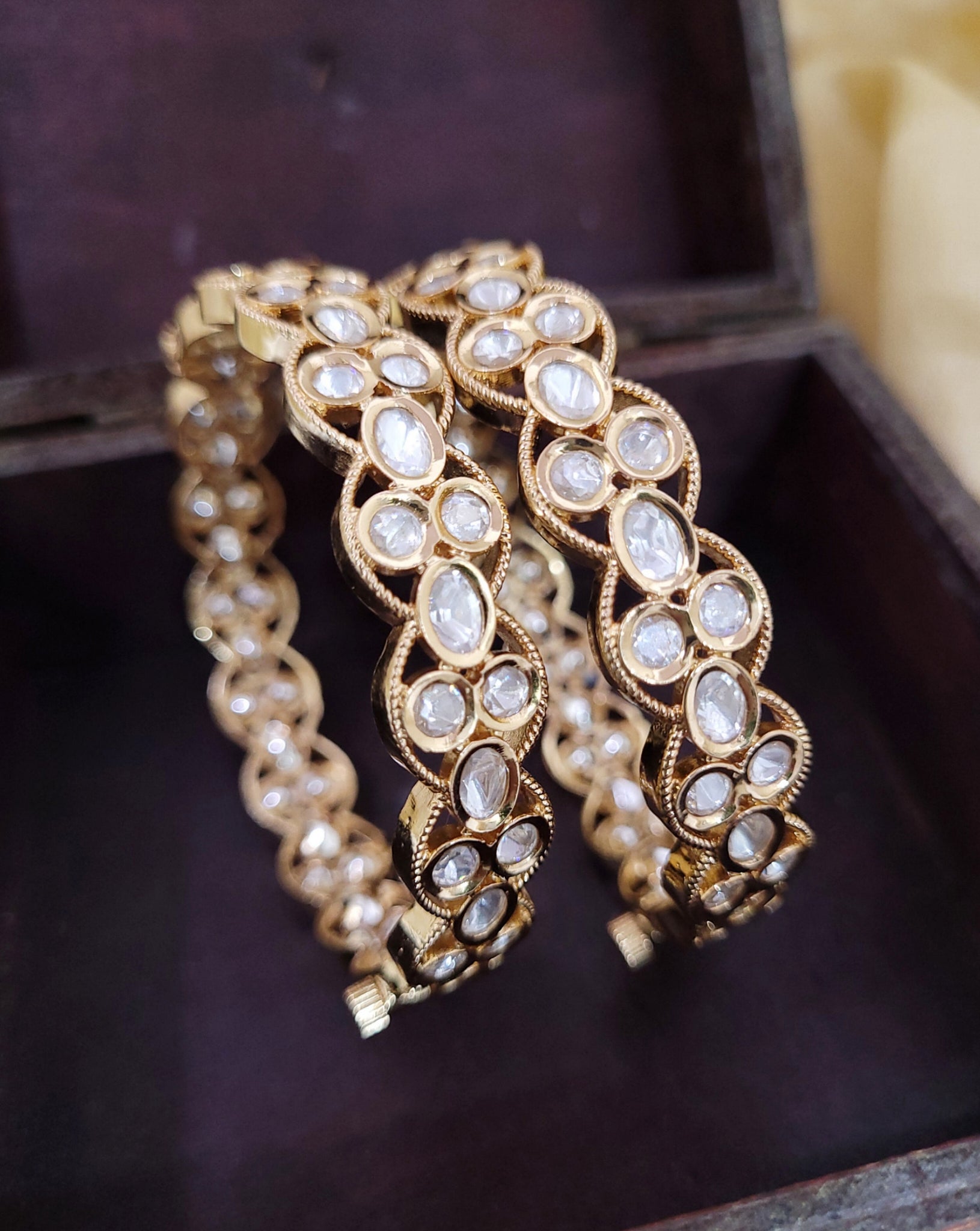 Kundan Bangle