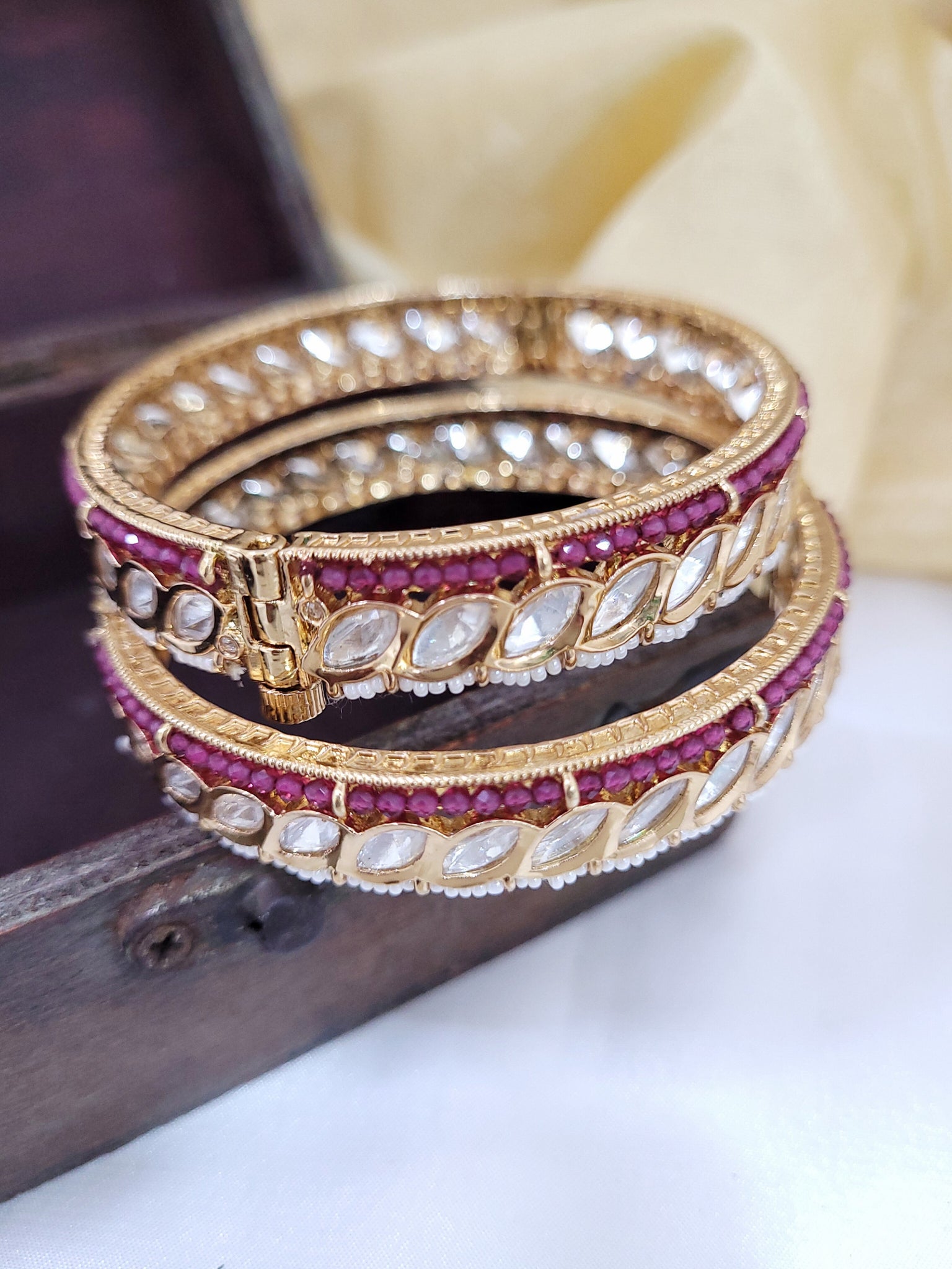 Kundan Bangle