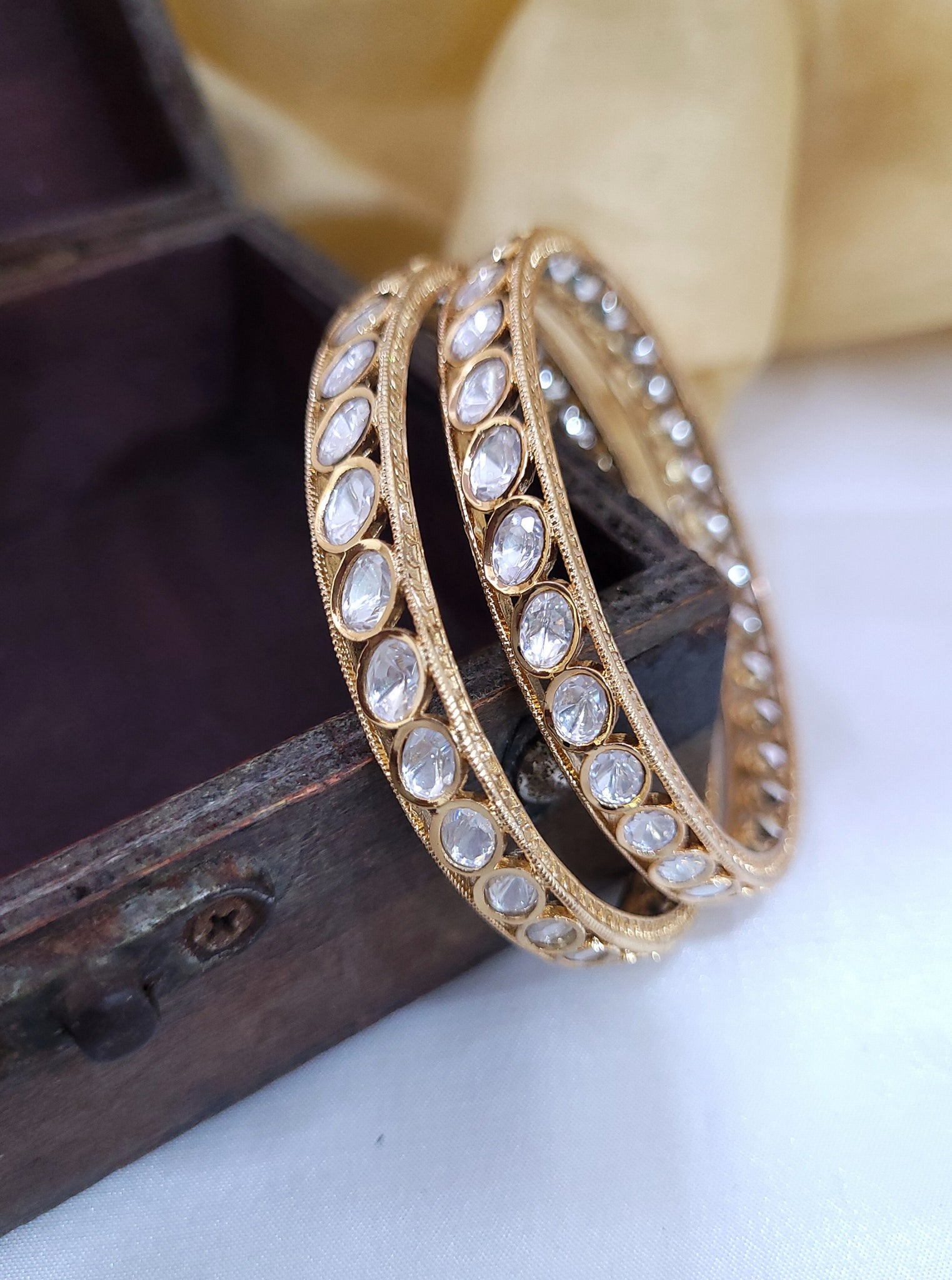 Kundan Bangle