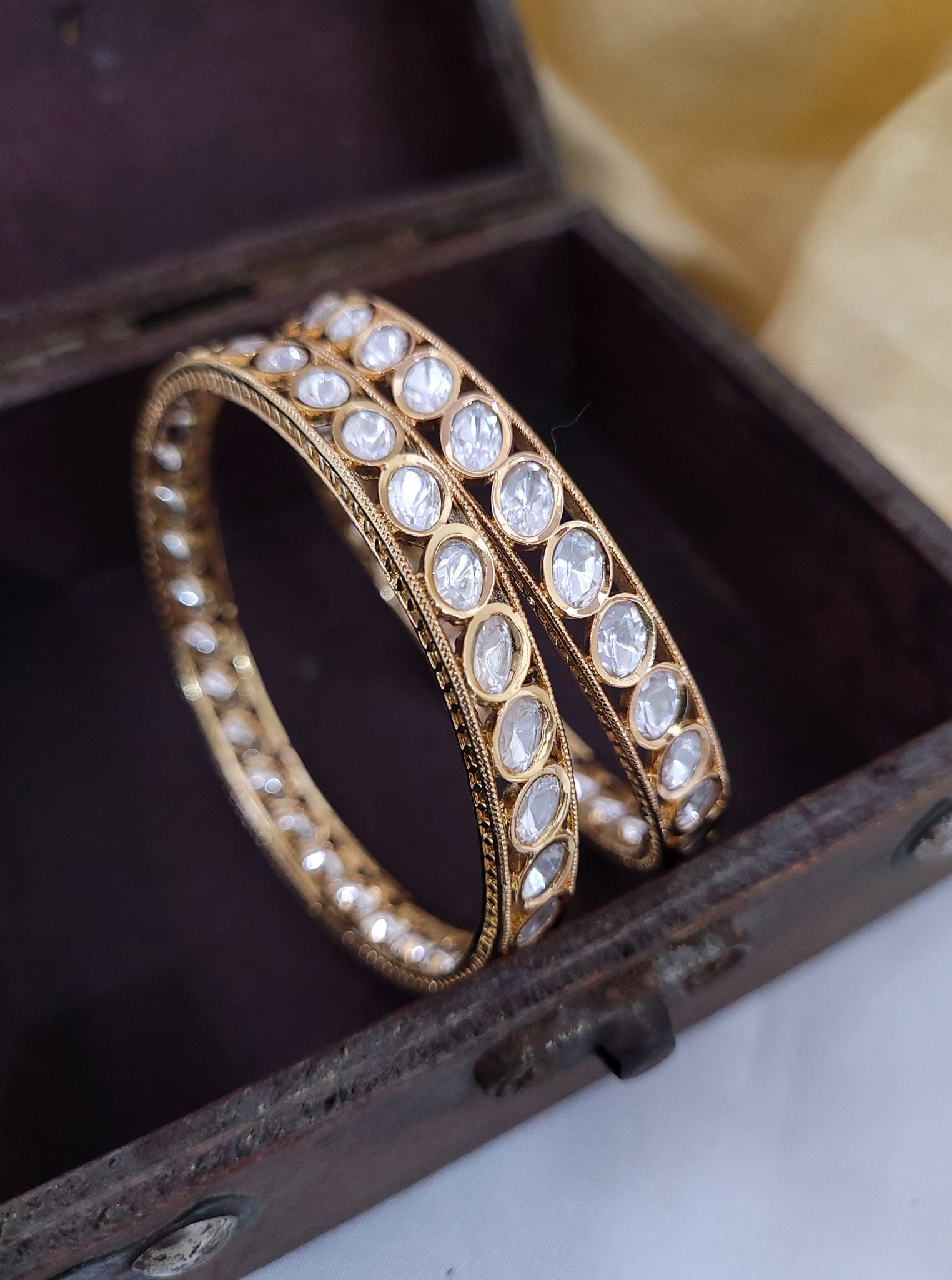 Kundan Bangle