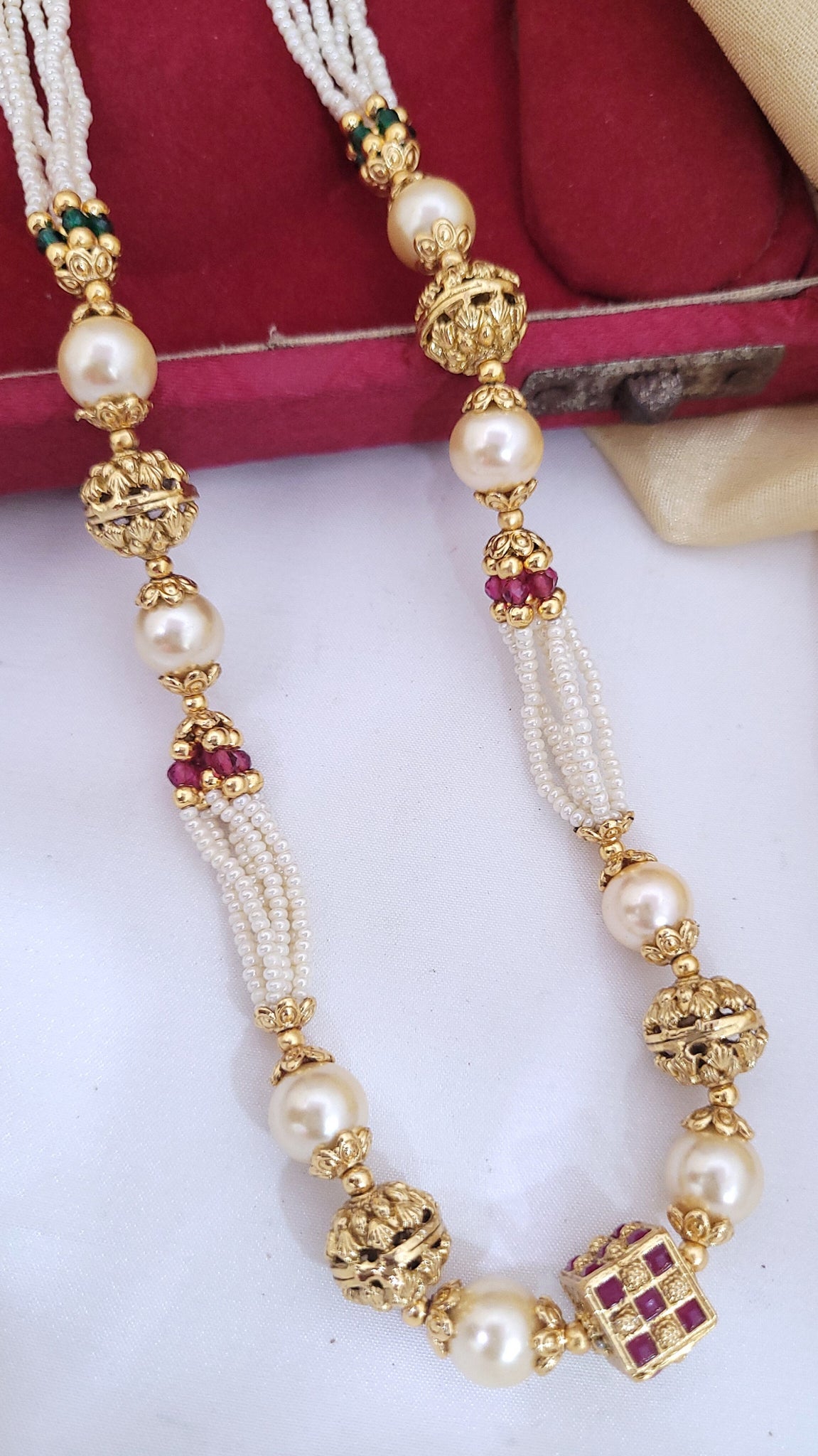 Traditional Gold Mala