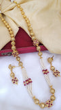 Ruby Gold Mala