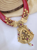 Rajawadi Red Necklace