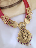 Rajwadi Red Necklace