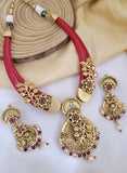 Rajwadi Red Necklace