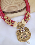 Rajwadi Red Necklace