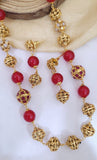 Golden Ruby Mala