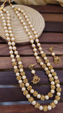 White Moti Mala