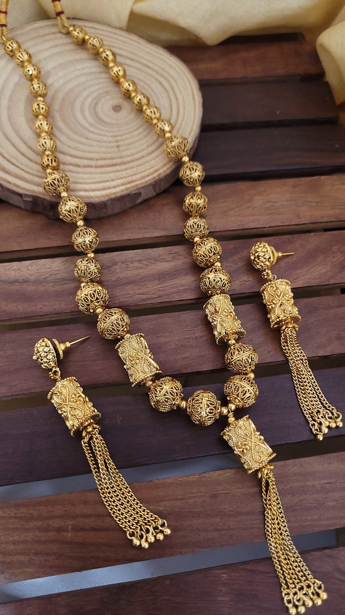 Traditional Golden Mala