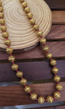 Ruby Golden Netted Design Mala