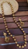 Ruby Golden Netted Design Mala