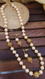 White Moti Mala