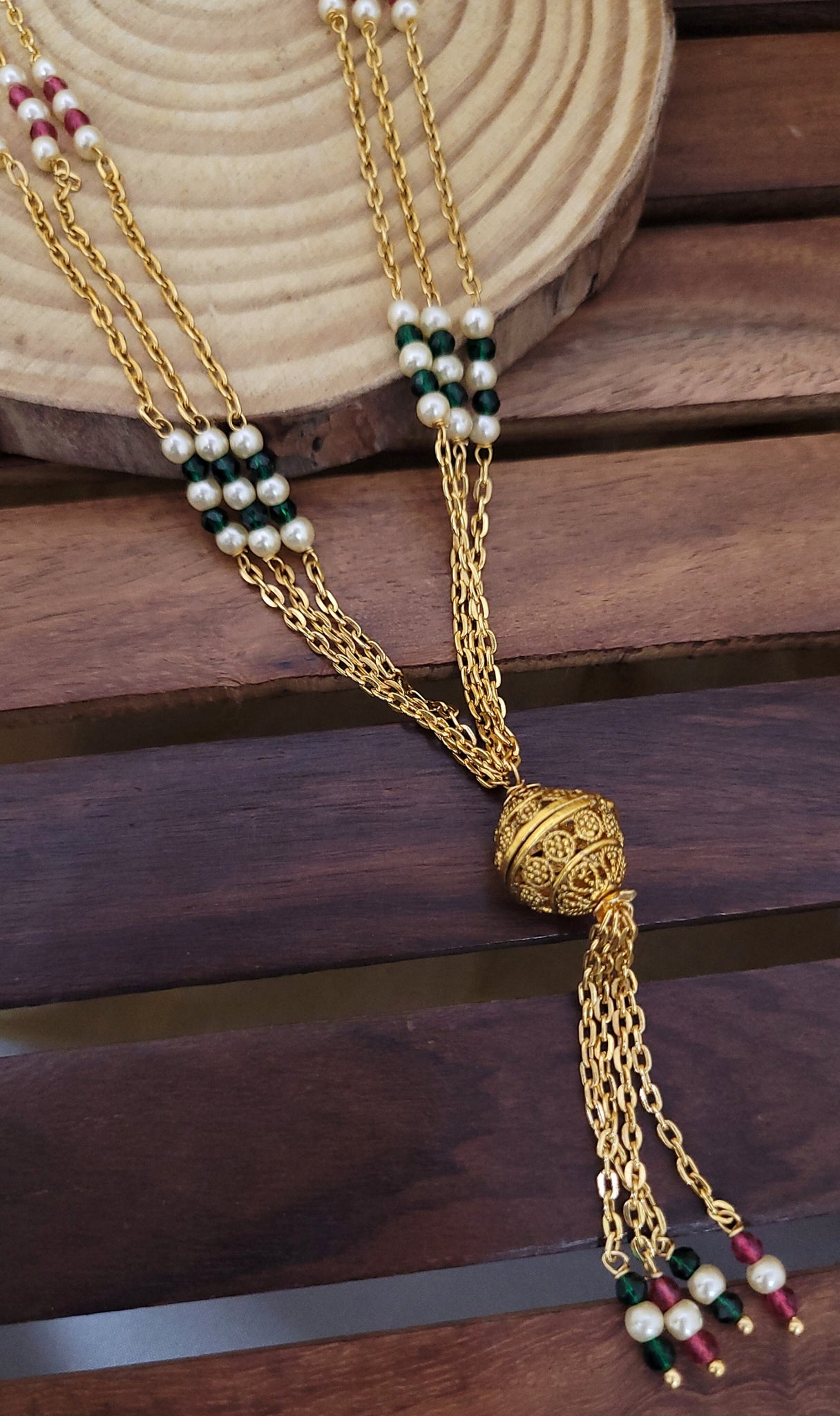 Golden Chain Mala