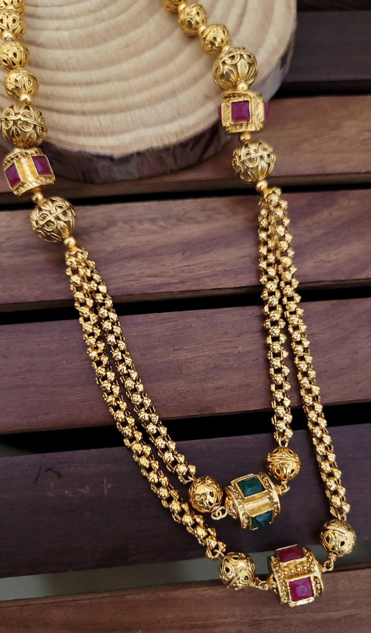 Traditional Gold Mala