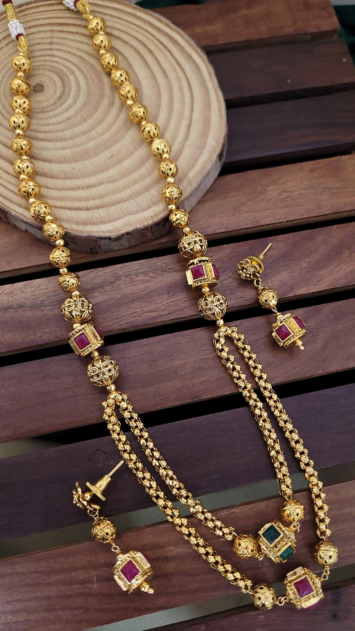 Traditional Gold Mala