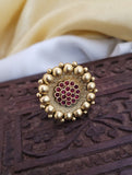 Full Ruby Gold Ring