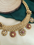 Ruby Golden Necklace