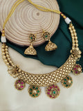 Traditional Ruby Green Necklace