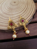 Golden Ruby Necklace