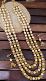 Traditional White Moti Mala