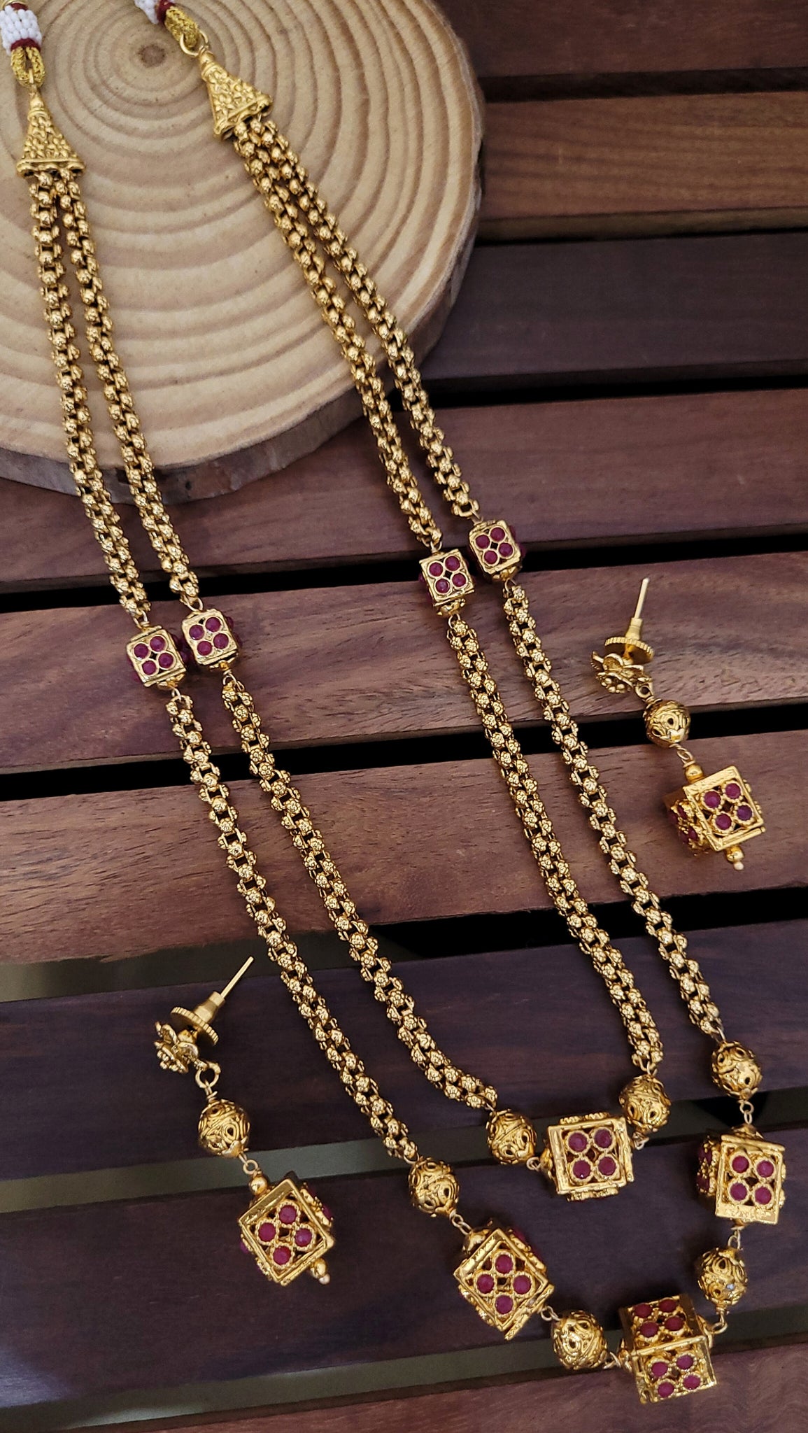 Golden Chain Mala