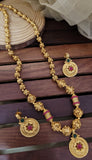 Golden Pendal Set Mala