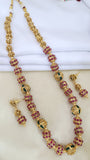 Golden Ruby Green Mala