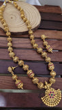 Golden Pendal Set Mala