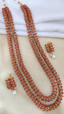 Golden Ruby Traditional Mala