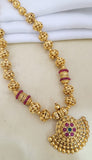 Golden Pendal Set Mala