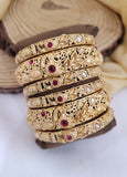 Rajwadi Wedding chuda 6 pc