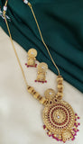 Golden Pendent Set