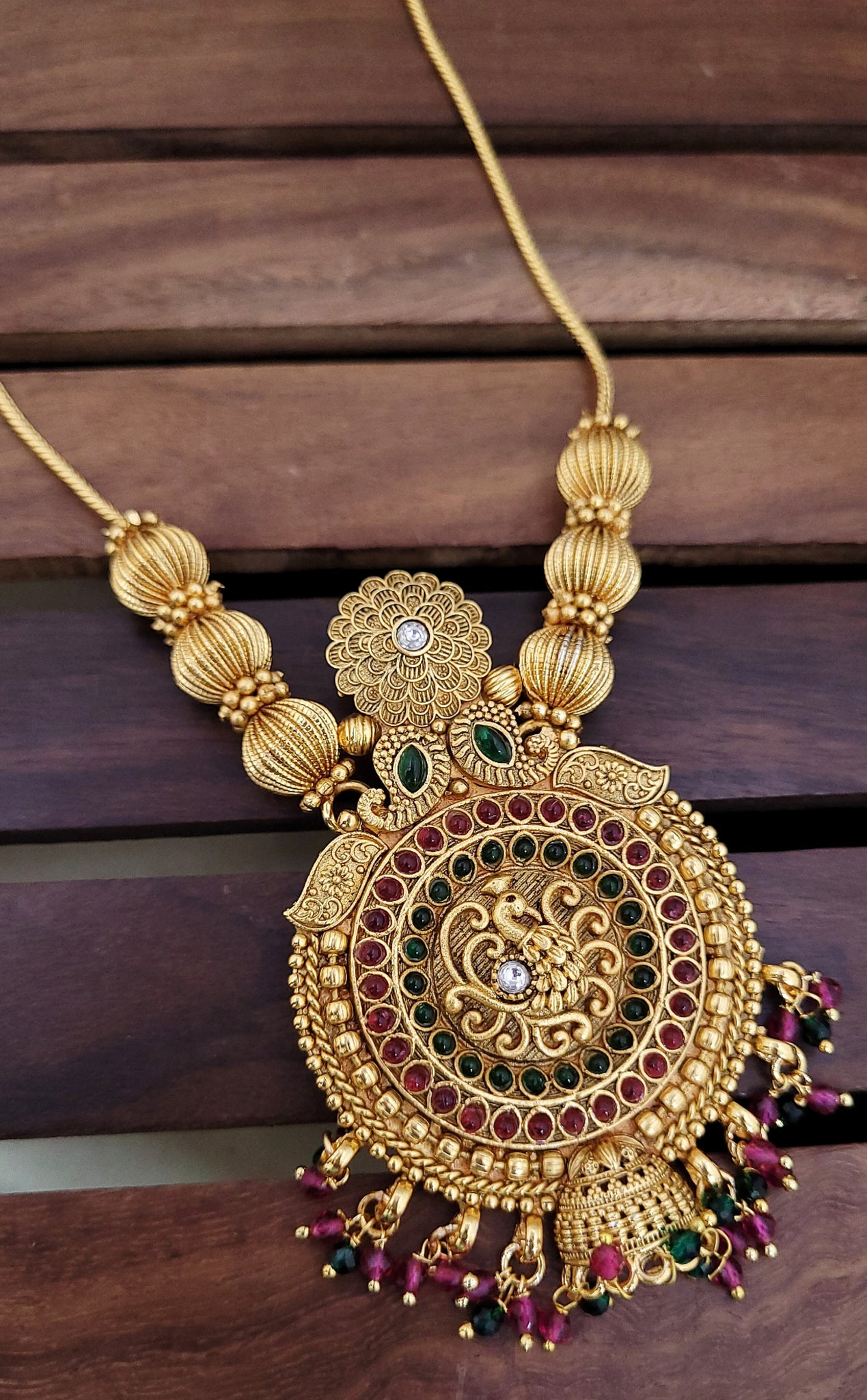 Golden Pendent Set