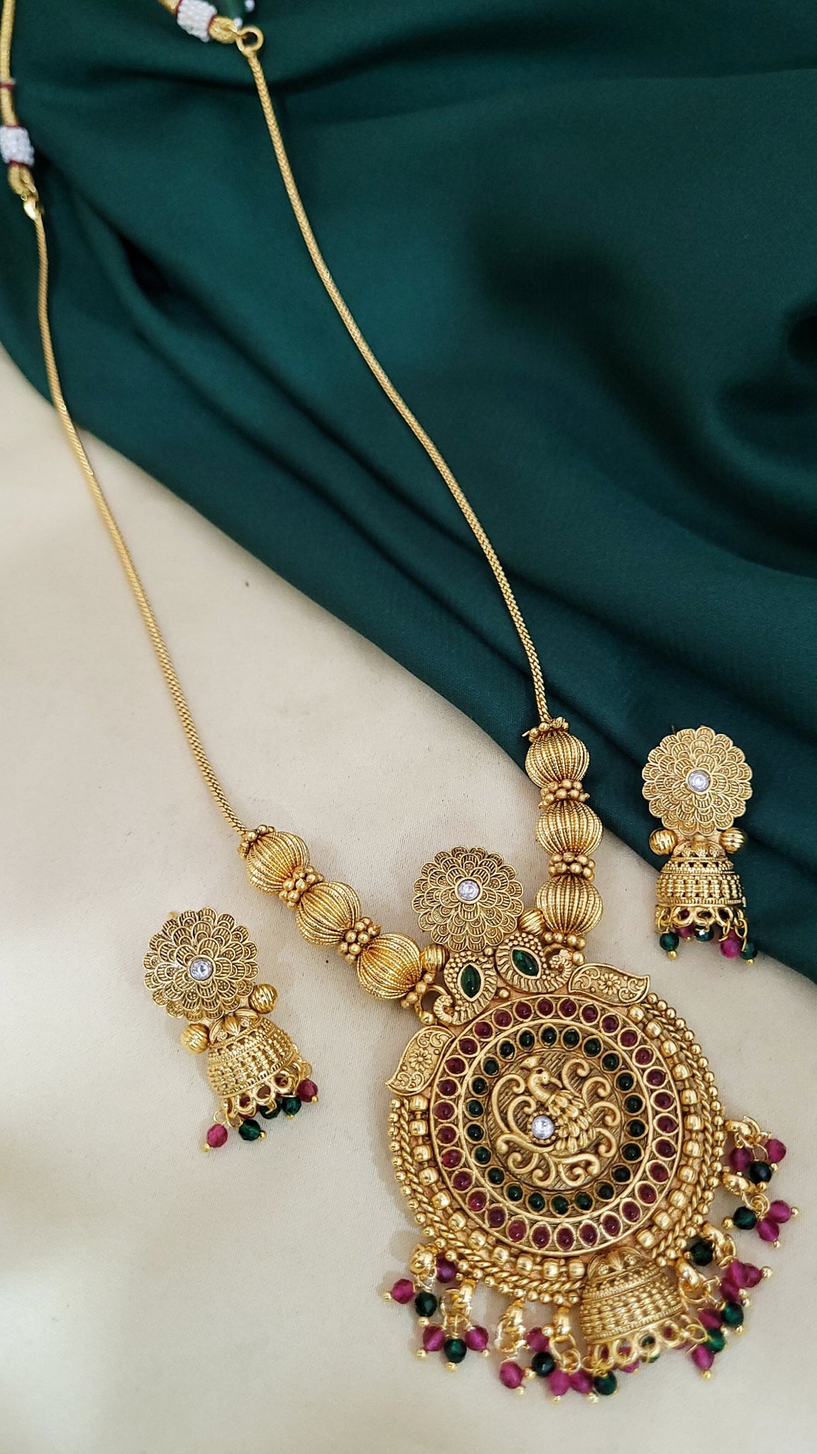 Golden Pendent Set