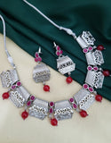 Ruby Oxid Necklace