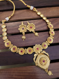 Ruby Golden Necklace