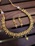 Green Golden Necklace