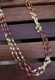 Ruby Mala Beads 24inche