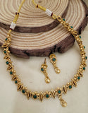 Green Golden Necklace