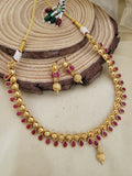 Ruby Golden Necklace