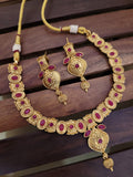 Ruby Golden Necklace