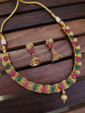 Ruby Green Necklace