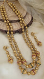 Golden Netted Design Moti Mala